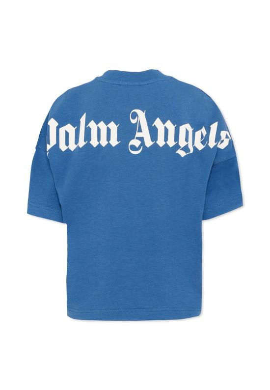 26SS [키즈] 팜앤젤스 티셔츠 PBAA002S26JER001 060 BLUE - PALM ANGELS