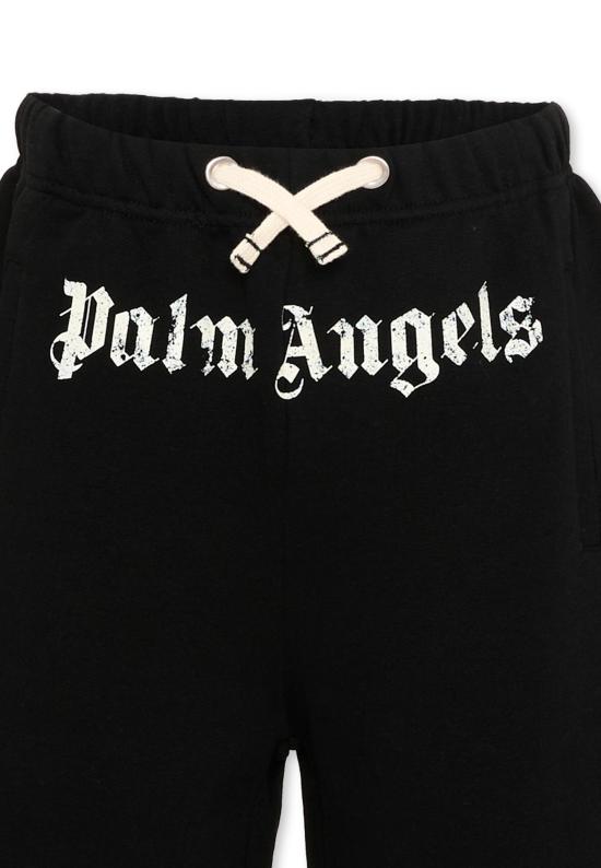26SS [키즈] 팜앤젤스 쇼츠/버뮤다 PBCI006S26FLE003 110 BLACK - PALM ANGELS