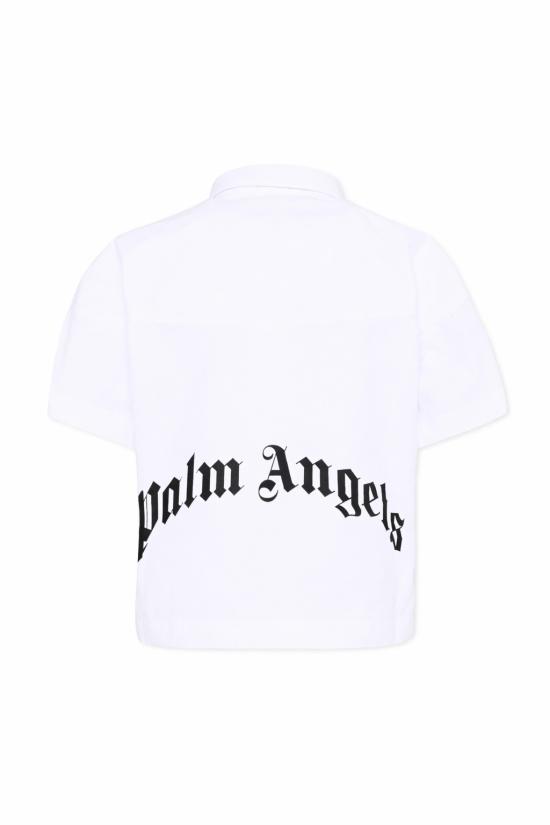 26SS [키즈] 팜앤젤스 티셔츠 PBGG003S26FAB001 002 WHITE - PALM ANGELS