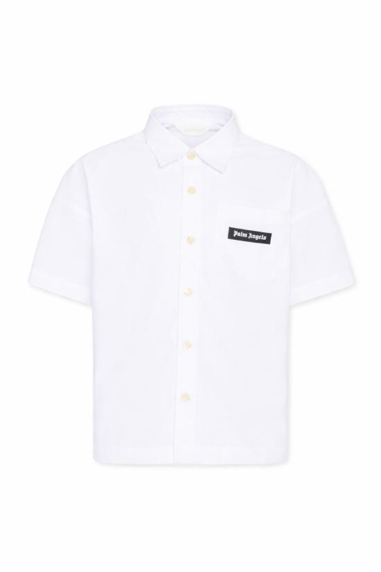 26SS [키즈] 팜앤젤스 티셔츠 PBGG003S26FAB001 002 WHITE - PALM ANGELS