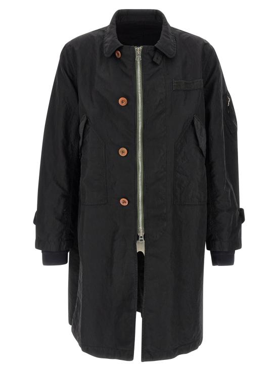 26SS 사카이 트렌치 코트 2603912M001 Black