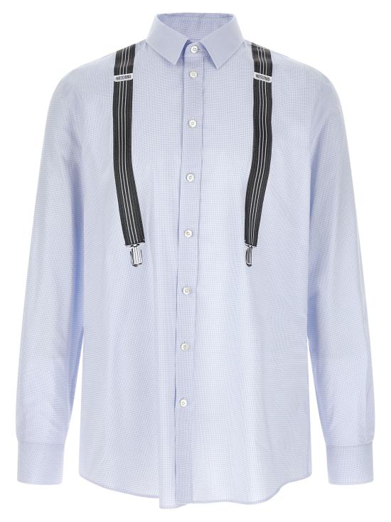 26SS 모스키노 긴팔 셔츠 A023802364266 Light Blue