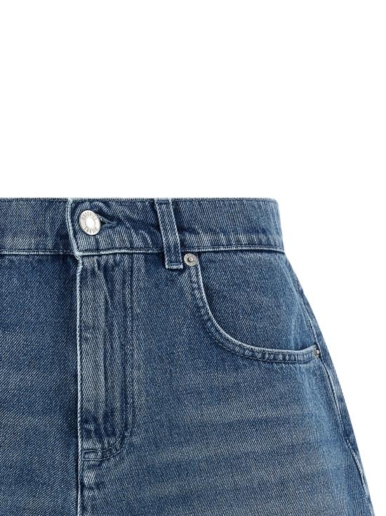 26SS 모스키노 숏팬츠 A034205390285 Blue - MOSCHINO