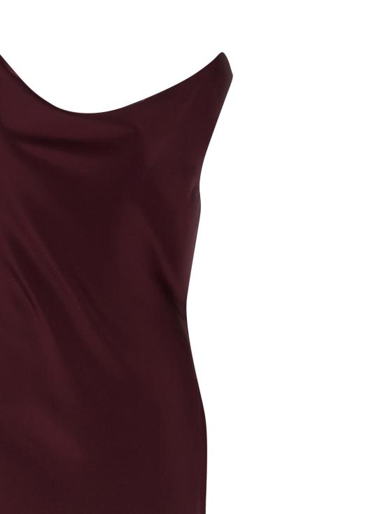 26SS 노마카말리 롱 원피스 ST4253SAO73043 Bordeaux - NORMA KAMALI