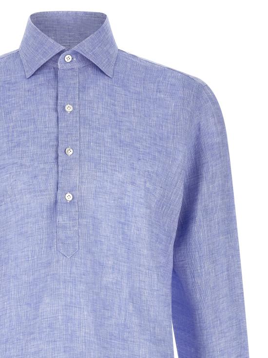 26SS 보리엘로 긴팔 셔츠 220192 Light Blue - BORRIELLO