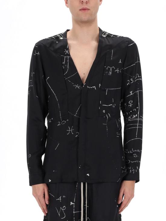 26SS 릭 오웬스 긴팔 셔츠 RU01F2290 KP1CP09119P MULTICOLOUR - RICK OWENS