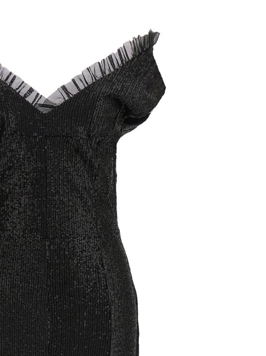 26SS 노마카말리 롱 원피스 ST4253SQS41001 Black - NORMA KAMALI