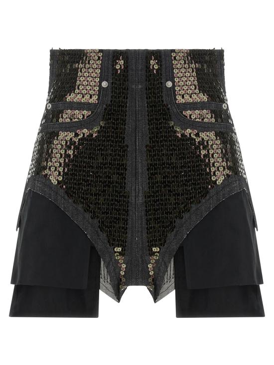 26SS 릭 오웬스 숏팬츠 RP01F6310SRAKM30994 Black