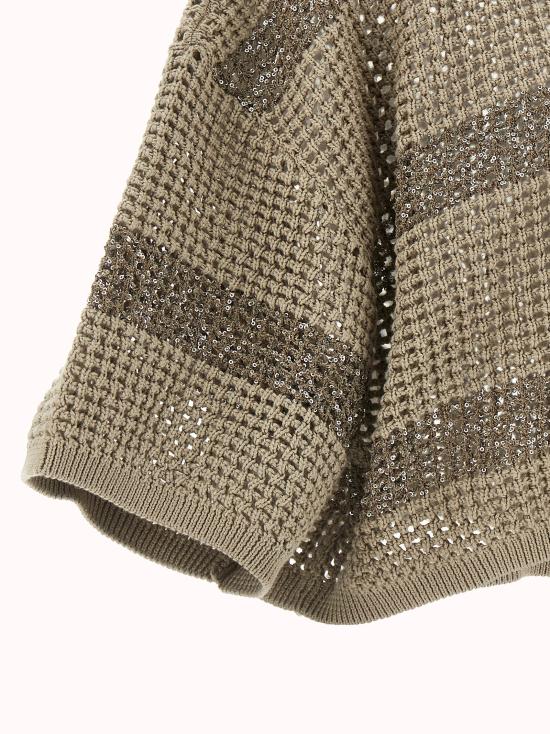 26SS 브루넬로 쿠치넬리 가디건 M58772826CKH72 Beige - BRUNELLO CUCINELLI