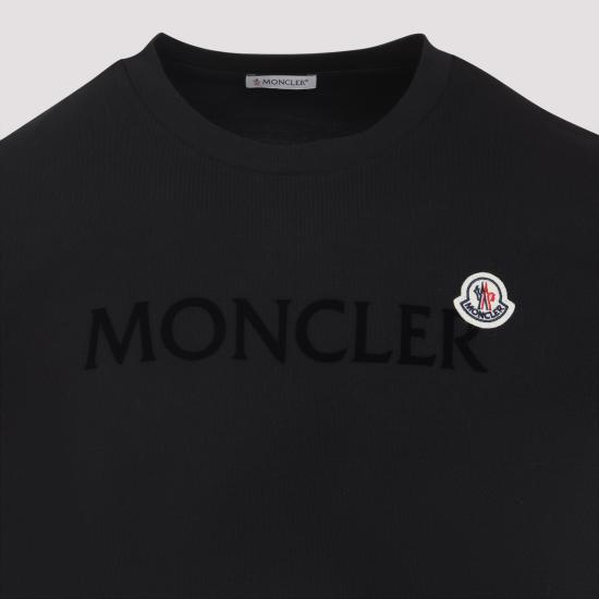 26SS 몽클레어 반팔 티셔츠 L10918C00067 8390T 999 BLACK - MONCLER
