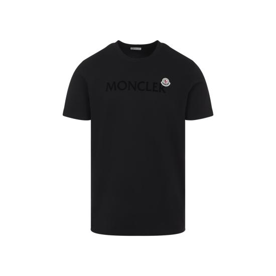 26SS 몽클레어 반팔 티셔츠 L10918C00067 8390T 999 BLACK - MONCLER