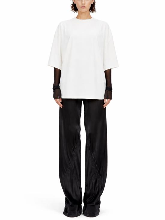 26SS 릭 오웬스 반팔 티셔츠 RP01F6204 JA11 WHITE - RICK OWENS