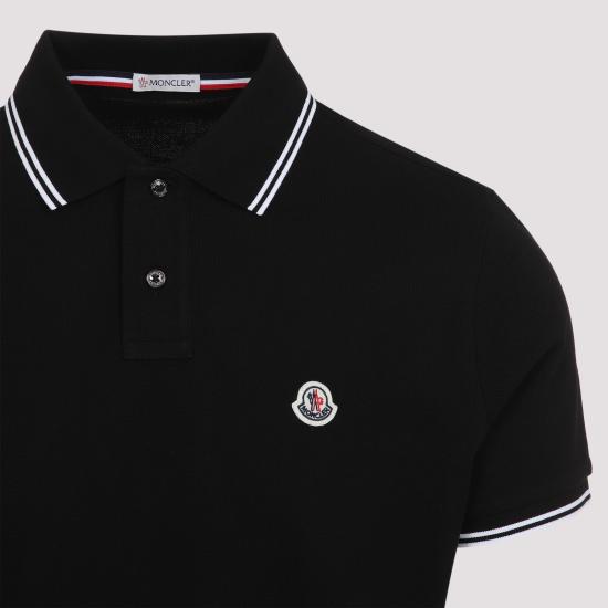26SS 몽클레어 폴로 티셔츠 L10918A00027 84556 999 BLACK - MONCLER