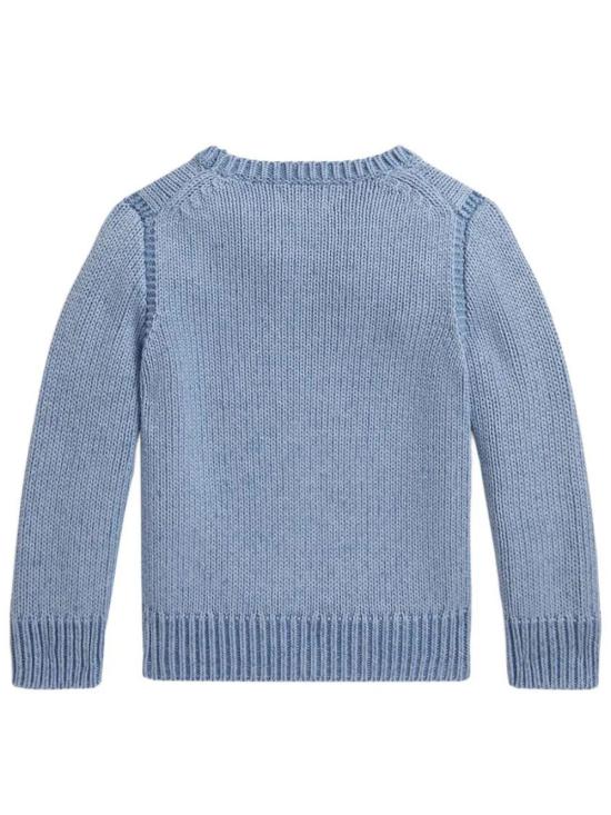 26SS [키즈] 랄프 로렌 풀오버 323A12207 001 BLUE HEATHER - RALPH LAUREN