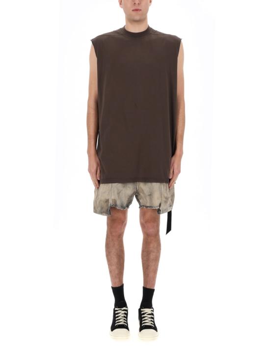 26SS 다크쉐도우 반팔 티셔츠 DU01F4158 RN78 BROWN - DRKSHDW