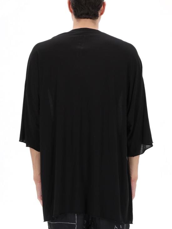 26SS 릭 오웬스 반팔 티셔츠 RR01F2279 BH09 BLACK - RICK OWENS