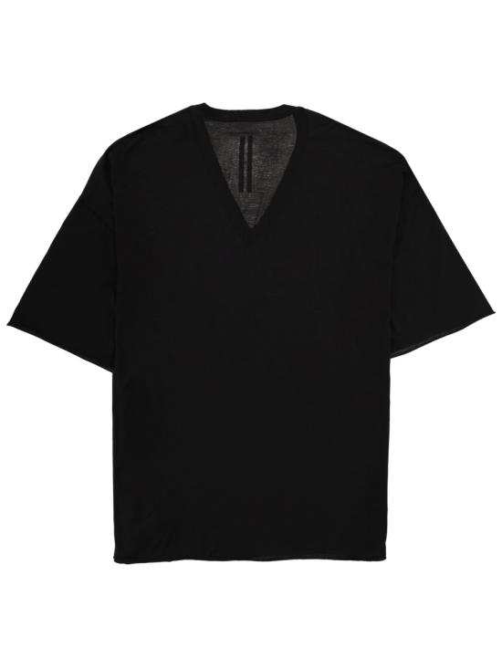 26SS 릭 오웬스 반팔 티셔츠 RR01F2279 BH09 BLACK - RICK OWENS