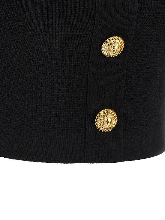 26SS 발망 민소매 티셔츠 GF1AA415KJ43 0PA BLACK - BALMAIN