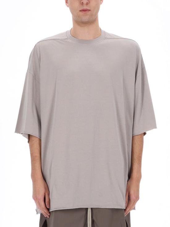 26SS 릭 오웬스 반팔 티셔츠 RU01F2283 JA08 DOVE - RICK OWENS