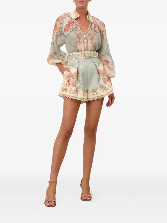 26SS 짐머만 숏팬츠 4558ARS263 WPFM MultiColour - ZIMMERMANN