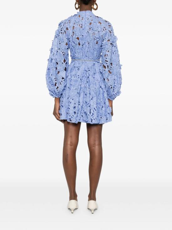 26SS 짐머만 미디 원피스 6886DRS264 JAC Clear Blue - ZIMMERMANN