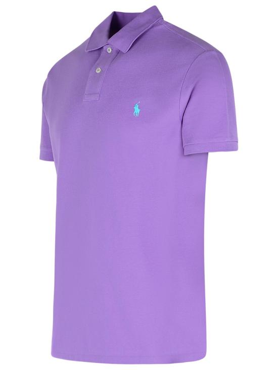 26SS 폴로 랄프로렌 폴로 티셔츠 710795080029 Violet - POLO RALPH LAUREN