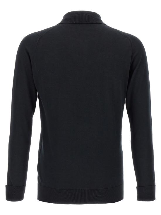 26SS 존스메들리 폴로 티셔츠 FINCHLEYBLACK Black - JOHN SMEDLEY