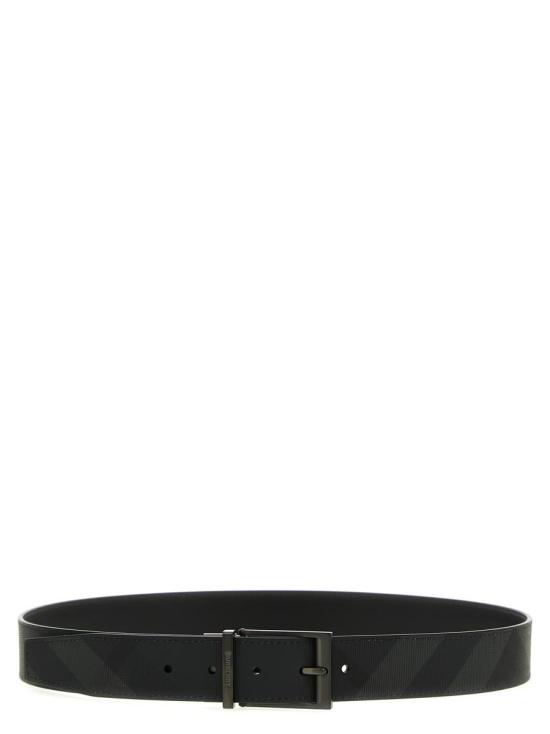 26SS 버버리 가죽 벨트 8065341 CHARCOAL GRAPHITE DOM