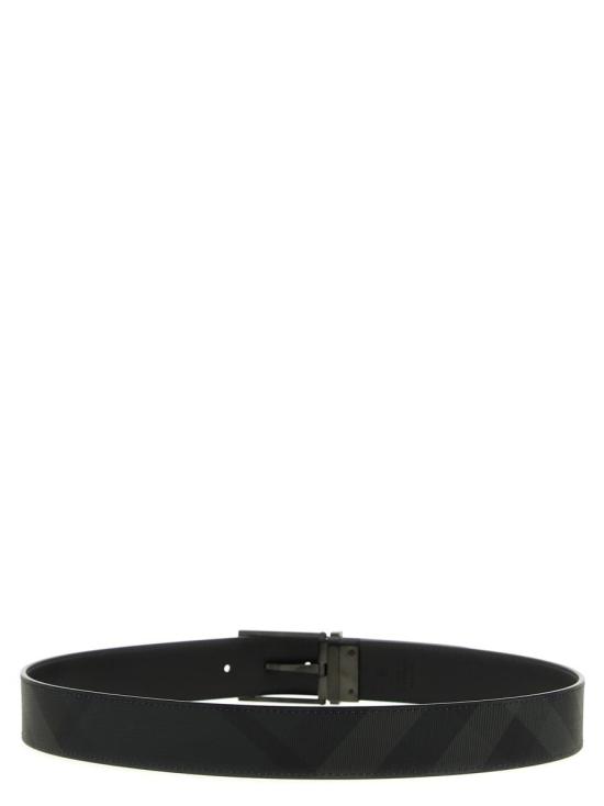 26SS 버버리 가죽 벨트 8065341 CHARCOAL GRAPHITE DOM - BURBERRY