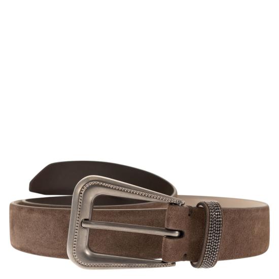 26SS 브루넬로 쿠치넬리 레귤러 벨트 M0DELC34C BROWN