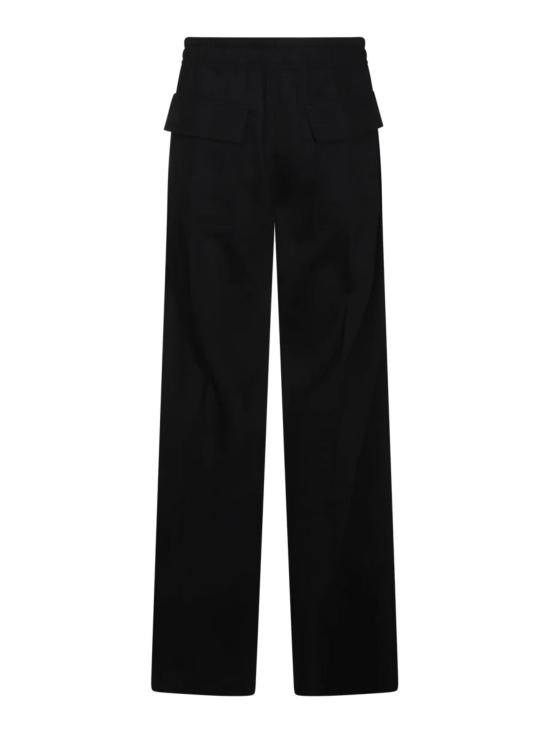 26SS 릭 오웬스 스트레이트 팬츠 RU01F2378 WT09 Black - RICK OWENS