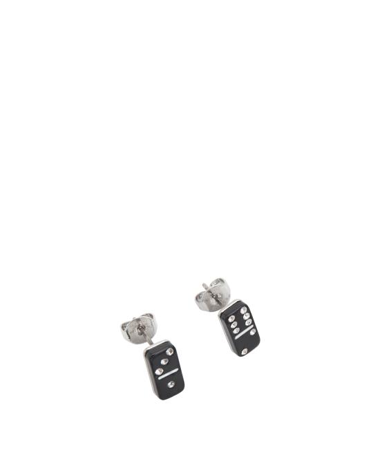 26SS 마크제이콥스 이어링 2R5JER001J50 047 silver black NERO ARGENTO - MARC JACOBS