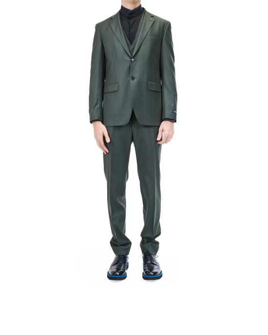 26SS 칼라거펠트 수트 자켓 155200 554035 V10 590 VERDE SCURO - KARL LAGERFELD