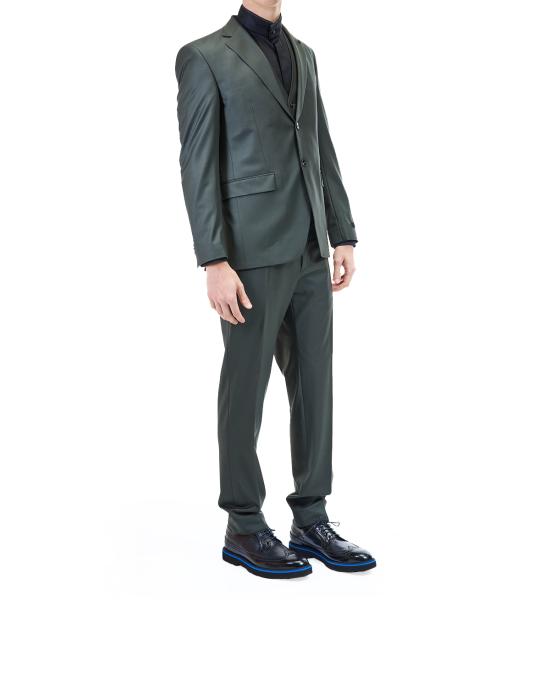 26SS 칼라거펠트 수트 자켓 155200 554035 V10 590 VERDE SCURO - KARL LAGERFELD