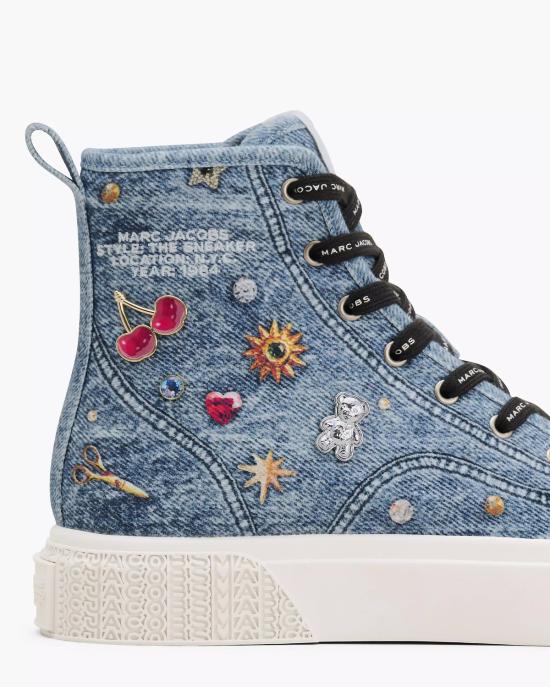 26SS 마크제이콥스 스니커즈 2R5FSN001F06 454 medium wash multi JEANS - MARC JACOBS