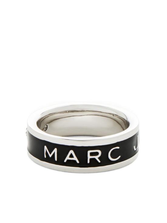 26SS 마크제이콥스 반지 2R4JRN001J41 047 silver black NERO ARGENTO