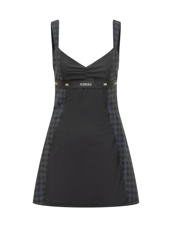 26SS 아미리 미디 원피스 AWBOAC1003 001 BLACK