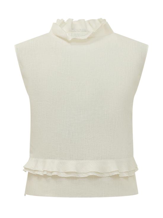 26SS 알베르타 페레티 반팔 티셔츠 08061652 0005 AVORIO - ALBERTA FERRETTI