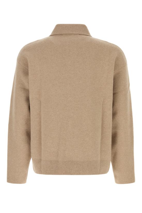 25FW 자크뮈스 팔로네 바뢰즈 폴로 스웨터 SWM00609AK00276 150 BEIGE - JACQUEMUS