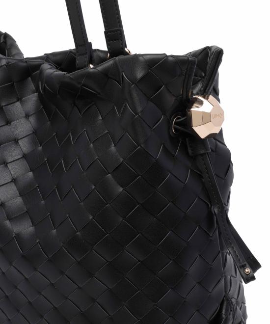26SS 리우조 토트백 AA6098ES027 22222 Black - LIU JO