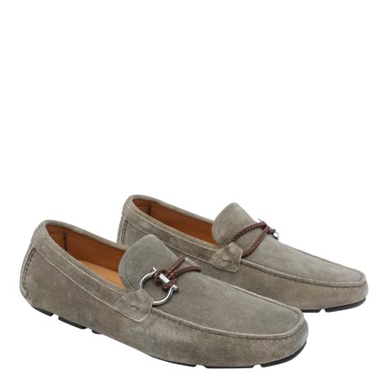 26SS 살바토레 페라가모 로퍼 789635 02B796SAFARI Green - SALVATORE FERRAGAMO