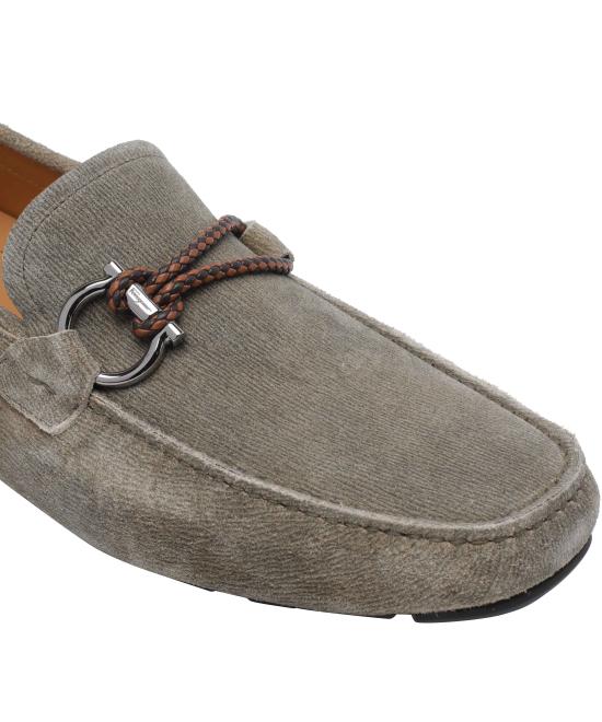 26SS 살바토레 페라가모 로퍼 789635 02B796SAFARI Green - SALVATORE FERRAGAMO