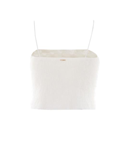 26SS 트윈셋 긴팔 티셔츠 261TP2571 00381 White - TWINSET