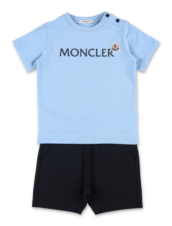 26SS [키즈] 몽클레어 캐주얼 세트 8M0000989AUM F77 BLUE
