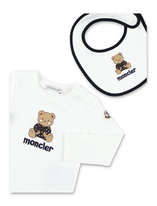 26SS [키즈] 몽클레어 캐주얼 세트 8P000038392E F07 Bianco - MONCLER