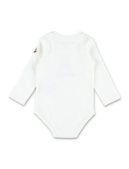 26SS [키즈] 몽클레어 캐주얼 세트 8P000038392E F07 Bianco - MONCLER