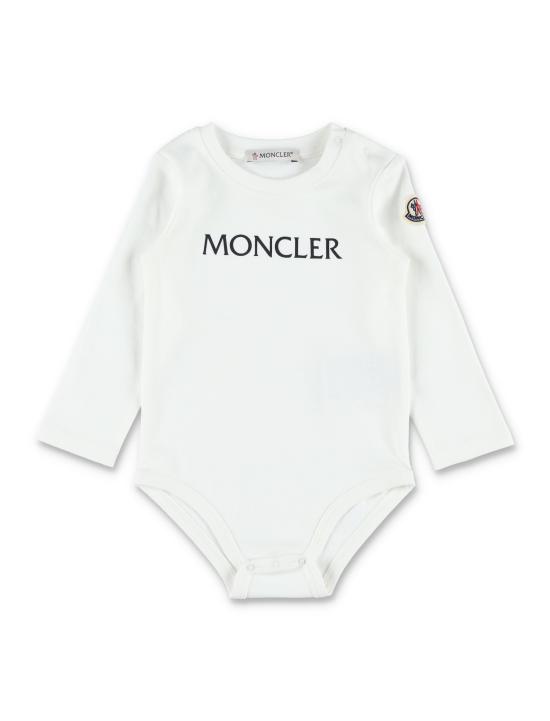 26SS [키즈] 몽클레어 캐주얼 세트 8P000048392E F07 Bianco - MONCLER