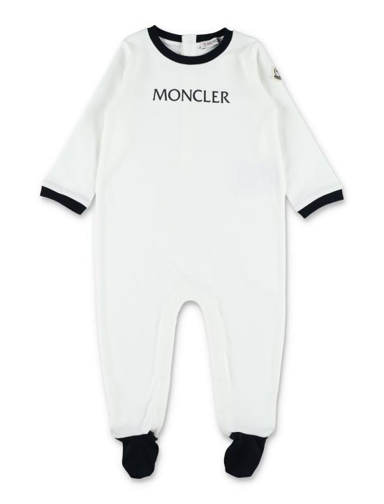 26SS [키즈] 몽클레어 캐주얼 세트 8P000048392E F07 Bianco - MONCLER