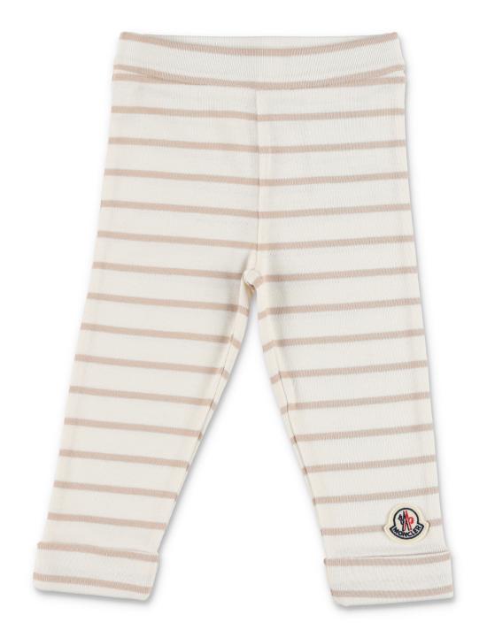 26SS [키즈] 몽클레어 캐주얼 세트 8P0000189BA2 F20 WHITE BEIGE - MONCLER