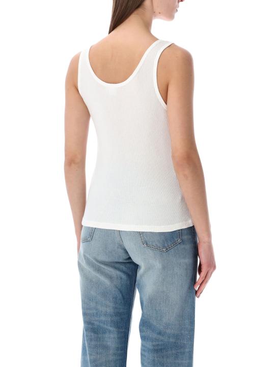 26SS 끌로에 민소매 티셔츠 CH25SJH12180 101 Bianco - CHLOE